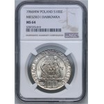 People's Republic of Poland, 100 zloty 1966, Mieszko and Dabrowka