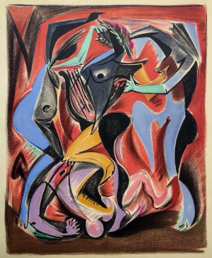 André Masson (1896-1987), Orfeus, 1972