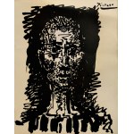Pablo Picasso (1881-1973), Głowa więźnia oświęcimskiego, 1955