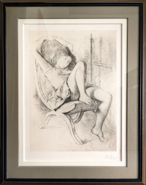 Balthus-Balthasar Klossowski de Rola (1908-2001), Sleeping Girl, 1994