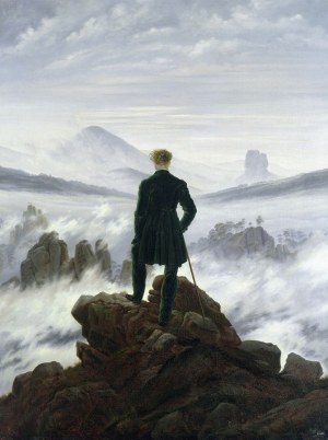 Caspar David Friedrich (1774-1840), Poutník
