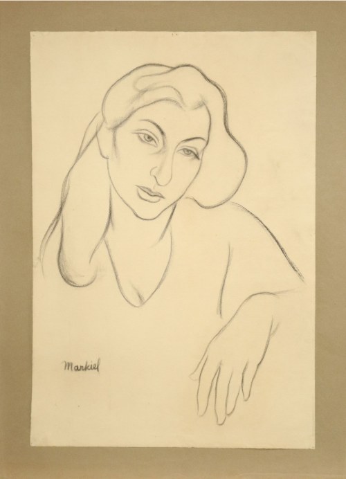 Jakub Markiel (1911-2008), Portret dziewczyny