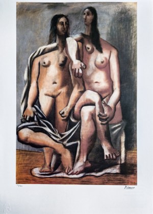 Pablo Picasso (1881-1973), Due bagnanti