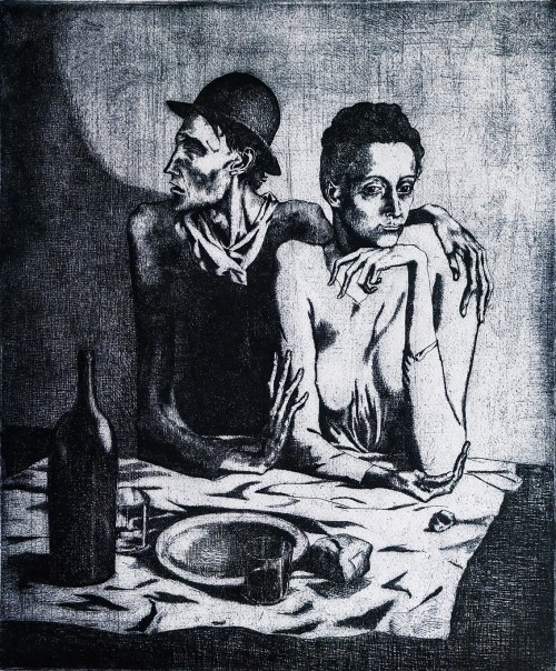 Pablo Picasso (1881-1973), Skromny posiłek