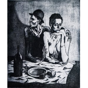 Pablo Picasso (1881-1973), Un pasto modesto