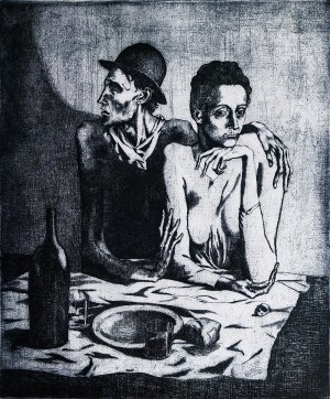 Pablo Picasso (1881-1973), Skromné jídlo