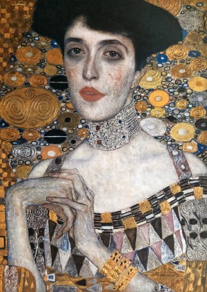 Gustav Klimt (1862-1918), Porträt von Adele Bloch-Bauer