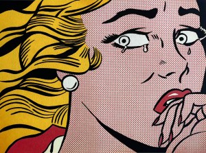 Roy Lichtenstein (1923-1997), Ragazza che piange