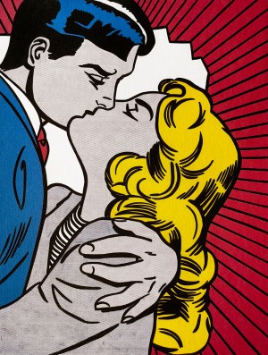 Roy Lichtenstein (1923-1997), Bacio III