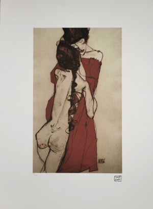 Egon Schiele (1890-1918), Zwei Frauen