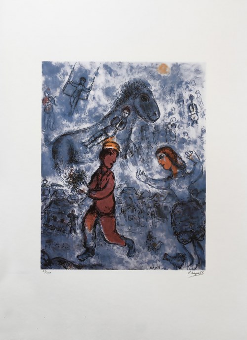 Marc Chagall (1887-1985), Kłótnia zakochanych