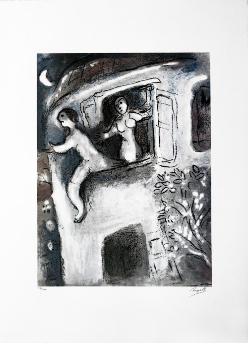 Marc Chagall (1887-1985), Noc