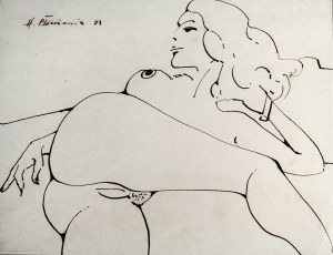 Henryk Plóciennik (1933-2020), Nude, 1993