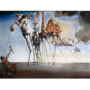 Salvador Dali (1904-1989), Die Versuchung des heiligen Antonius