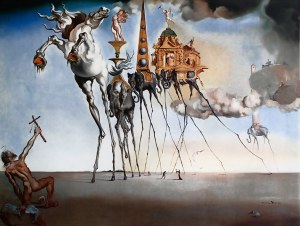 Salvador Dalí (1904-1989), Pokušenie svätého Antona