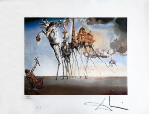 Salvador Dali (1904-1989), La tentation de saint Antoine