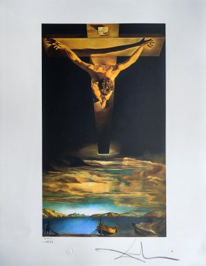 Salvador Dalì (1904-1989), Cristo di San Giovanni della Croce