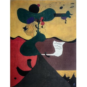 Joan Miró (1893-1983), Porträt von Frau Mills