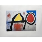 Joan Miró (1893-1983), Figur vor der Sonne