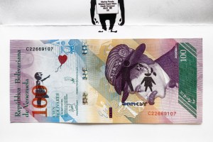 Banksy (né en 1974), billet de banque 100