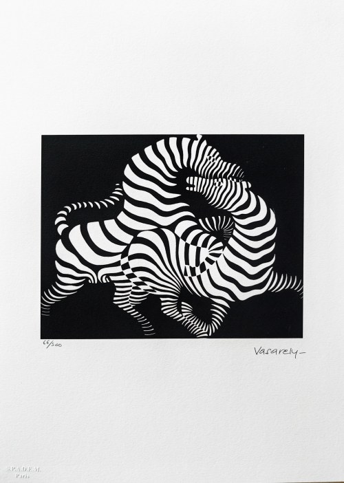 Victor Vasarely (1906-1997), Zebry