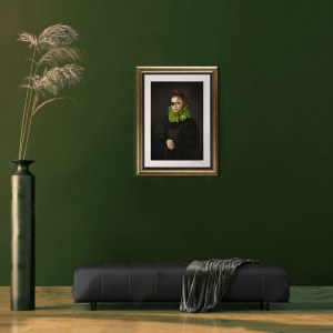 Dorota Górecka, Portrét se zeleným otvorem
