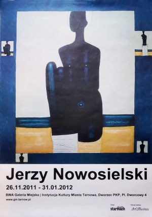 Jerzy Nowosielski, (1923-2011), Černý plavec, 2012