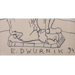Edward Dwurnik (1943-2018), Kot, 1994