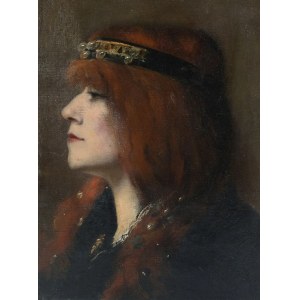 Joseph Saint-Germier (1860-1925), Sarah Bernhardt, lata 80. XIX w.