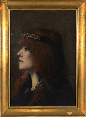 Joseph Saint-Germier (1860-1925), Sarah Bernhardt, années 1880.