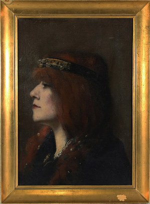 Joseph Saint Germier (1860-1925), Sarah Bernhardt, 80. roky 19. storočia.