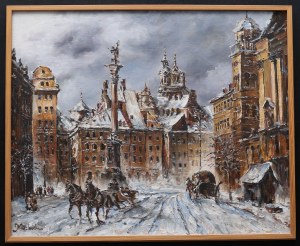Artist unrecognized, Castle Square in Warsaw