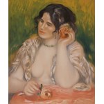 Pierre-Auguste Renoir (1841-1919), Porträt von Gabrielle mit einer Rose im Haar, 1911