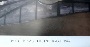 Pablo Picasso (1881-1973), Ležiaci akt