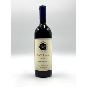 Tenuta San Guido, Sassicaia, 1987, Tenuta San Guido, Sassicaia, 1987