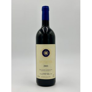 Tenuta San Guido, Sassicaia, 2003, Tenuta San Guido, Sassicaia, 2003