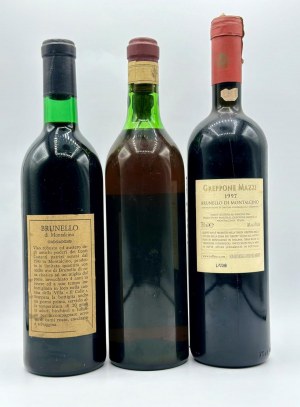 Brunello-Auswahl, 1970-1997, Brunello-Auswahl, 1970-1997