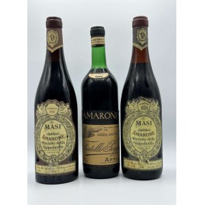 Amarone-Auswahl, Masi - Fratelli Poggi, 1969-1976-1986, Amarone-Auswahl, Masi - Fratelli Poggi, 1969-1976-1986