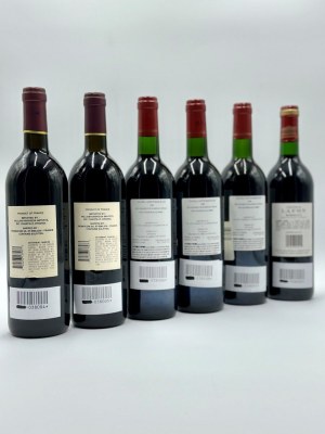 Bordeaux selection, Château Fleur de Rigaud, Château Lafite Marcellin, Lafon, 1997-1998-1999, Bordeaux selection, Château Fleur de Rigaud, Château Lafite Marcellin, Lafon, 1997-1998-1999