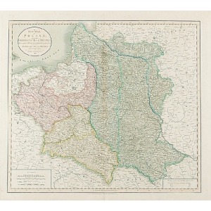 John CARY (c. 1754 - 1835), Porozbiorowa Mapa Polski i Wielkiego Księstwa Litewskiego
