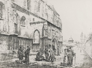 Hipolit LIPIŃSKI (1846-1884), Kościół św. Katarzyny w Krakowie