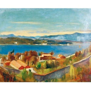 Henryk HAYDEN (1883-1970), Le Littoral - Pejzaż z zachodniej Francji