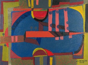 Wojciech SARNECKI (1948-2011), Kompozycja z wiolonczelą, 2007