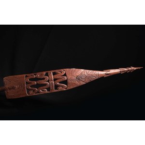 Spear of the Asmat people, Papua New Guinea, Indonesia