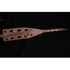Spear of the Asmat people, Papua New Guinea, Indonesia