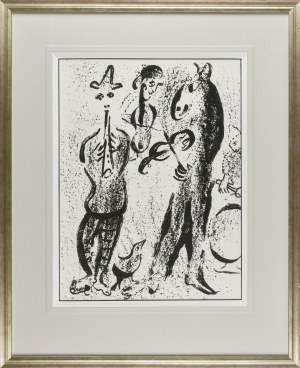 Marc CHAGALL (1887-1985), Potulní muzikanti, 1963