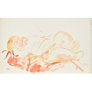 Wojciech WEISS (1875-1950), Sleeping Johnny, 1928