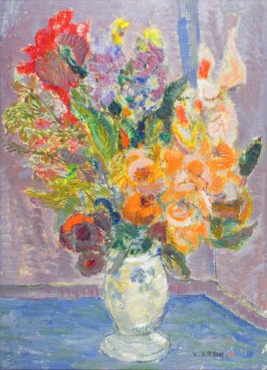 Henryk KRYCH (1905-1980), Kvety vo váze