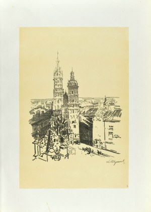 Leon WYCZÓŁKOWSKI (1852-1936), Église de la Vierge Marie, 1915