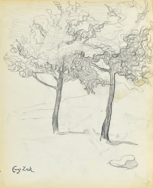 Eugeniusz ZAK (1887-1926), Dwa drzewa
